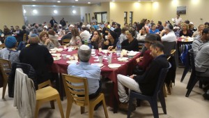 Accueil et repas à la yeshiva d'Elon Moreh