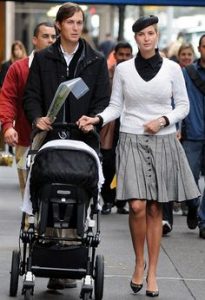 Jared et Ivanka Kushner se rendant à la synagogue pendant la fête de Souccoth