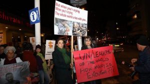 Manifestation pour les Syriens à Tel-Aviv