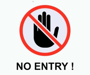 Israël : entrée interdite !